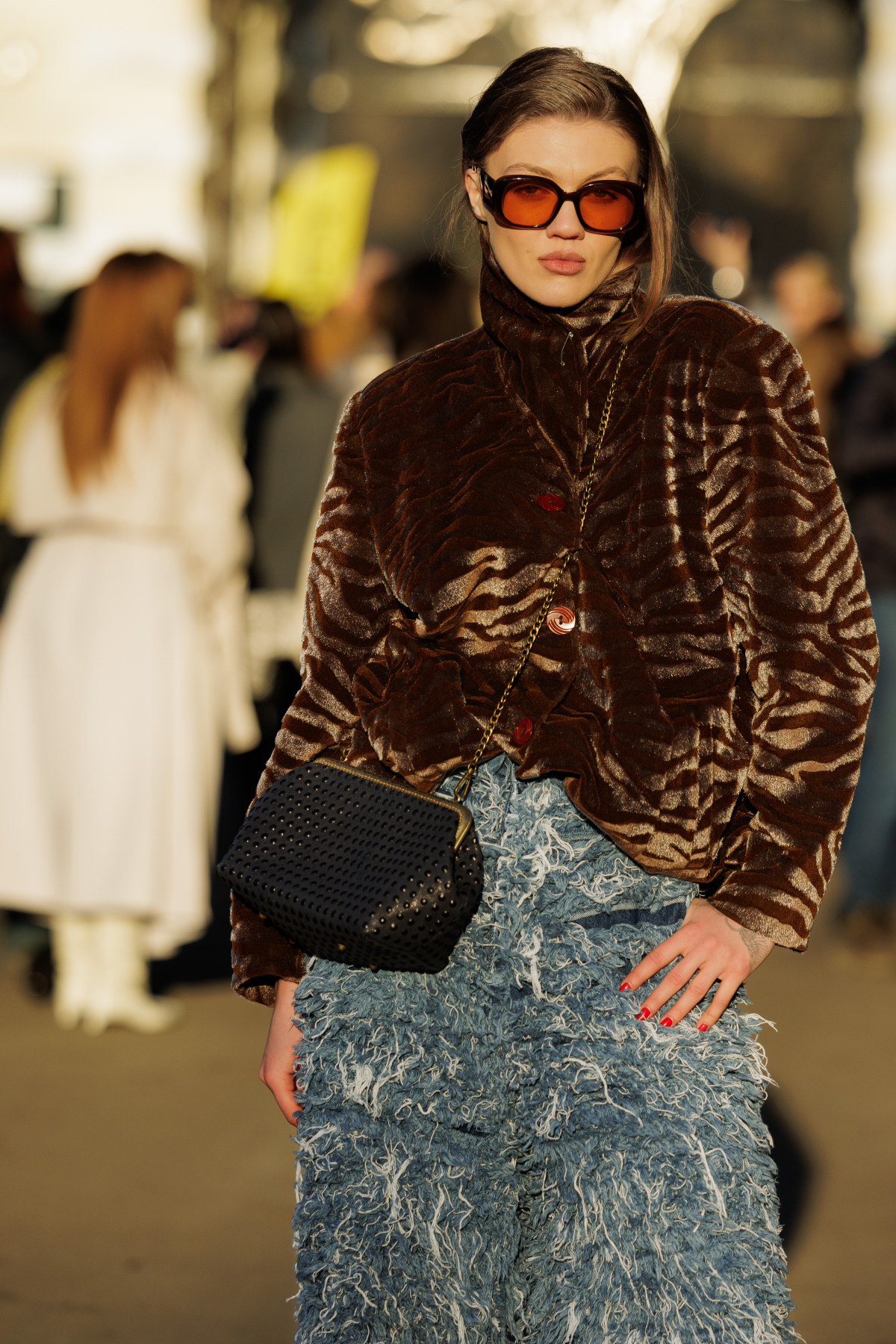 Вулична мода: образи відвідувачів третього дня Ukrainian Fashion Week осінньо-зимового сезону 2026/27
81