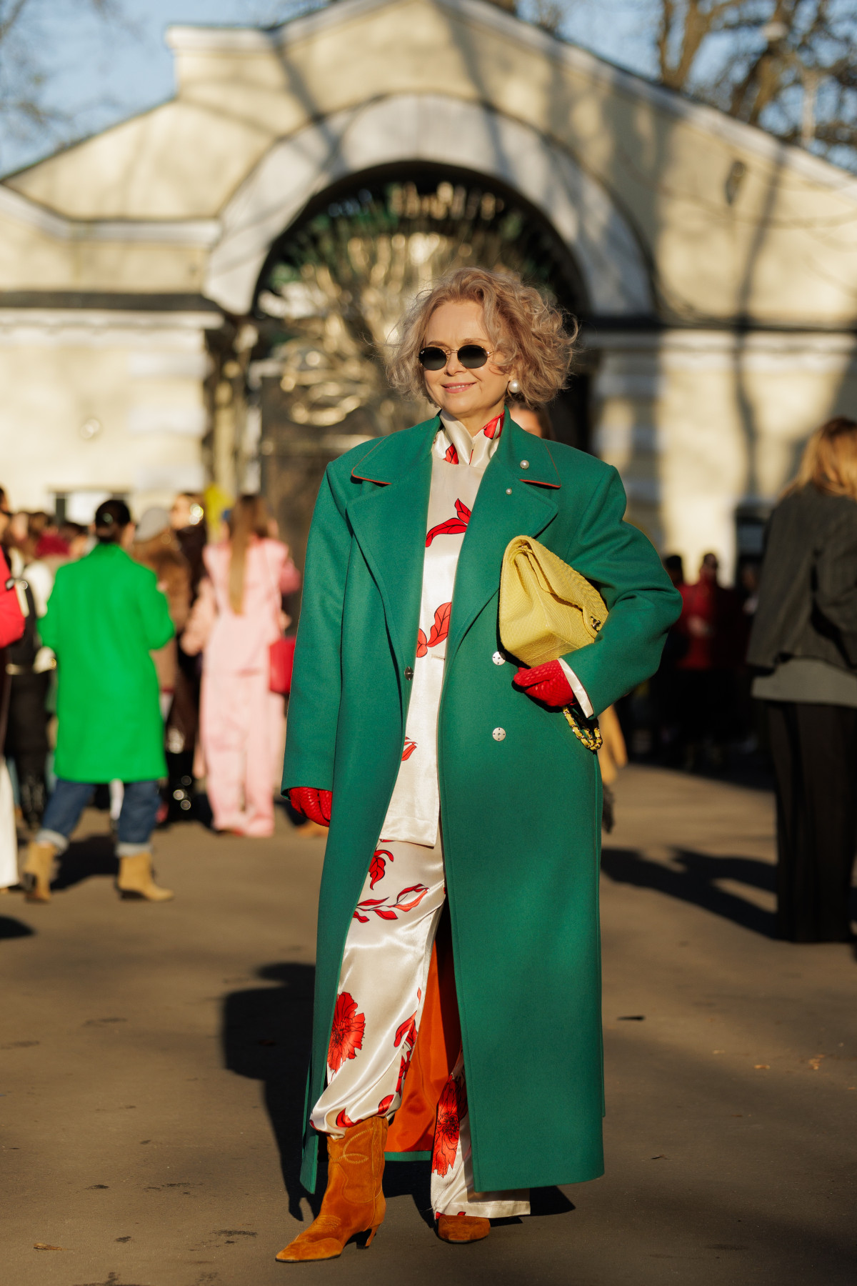 Вулична мода: образи відвідувачів четвертого дня Ukrainian Fashion Week осінньо-зимового сезону 2026/27
64