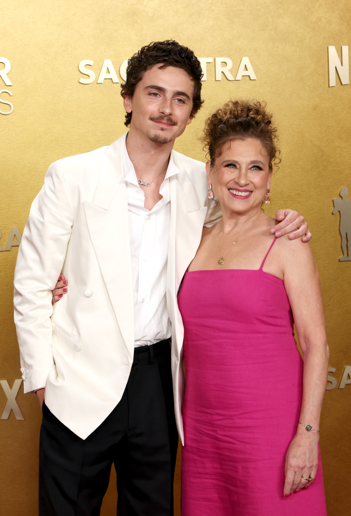 Зірки та їхні родини: 10 знаменитостей на SAG Awards з найближчими.
2