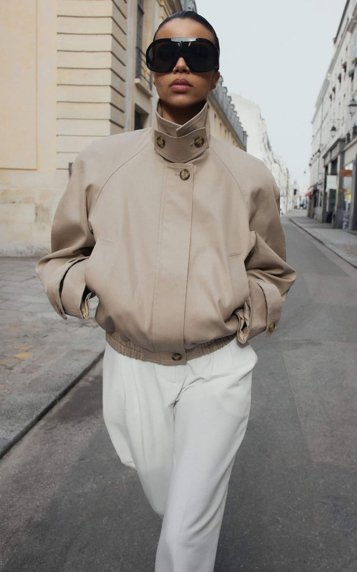 Укорочений плащ: вибір №1 для весняного гардеробу, 20 стильних варіантів.
13