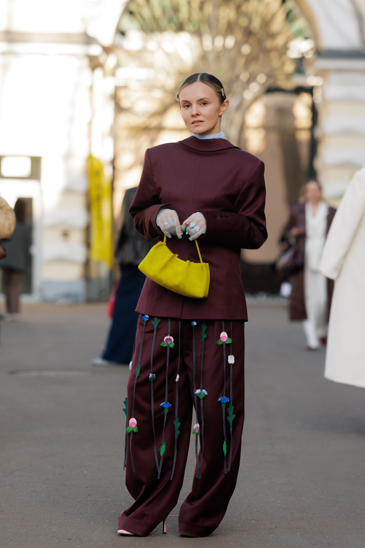 Вулична мода: образи відвідувачів четвертого дня Ukrainian Fashion Week осінньо-зимового сезону 2026/27
55