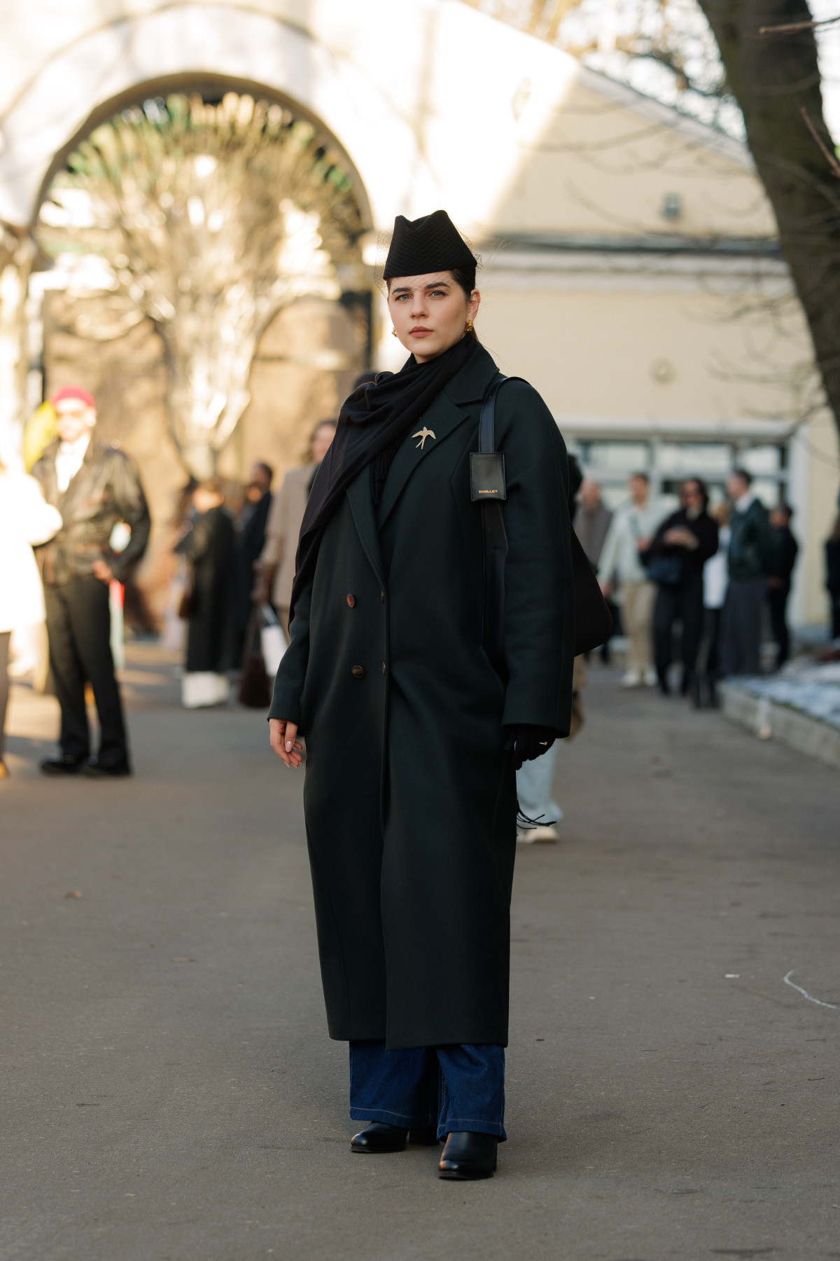 Вулична мода: образи відвідувачів третього дня Ukrainian Fashion Week осінньо-зимового сезону 2026/27
56