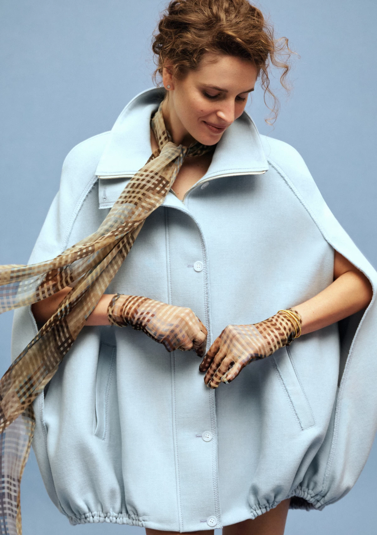 Валерія Гузема – обличчя свіжої лінійки the COAT by Katya Silchenko.
0