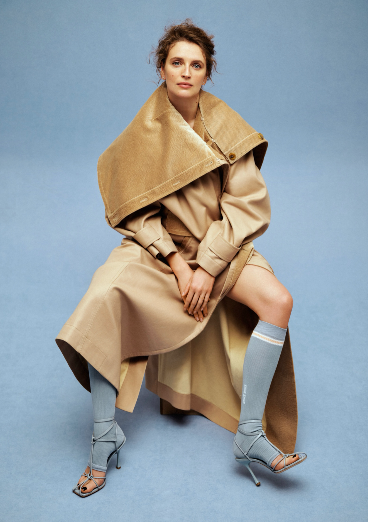 Валерія Гузема - обличчя колекції the COAT by Katya Silchenko
3