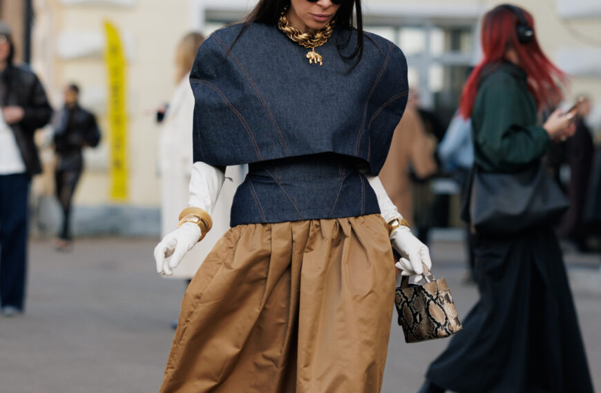 Вулична мода: образи відвідувачів четвертого дня Ukrainian Fashion Week осінньо-зимового сезону 2026/27