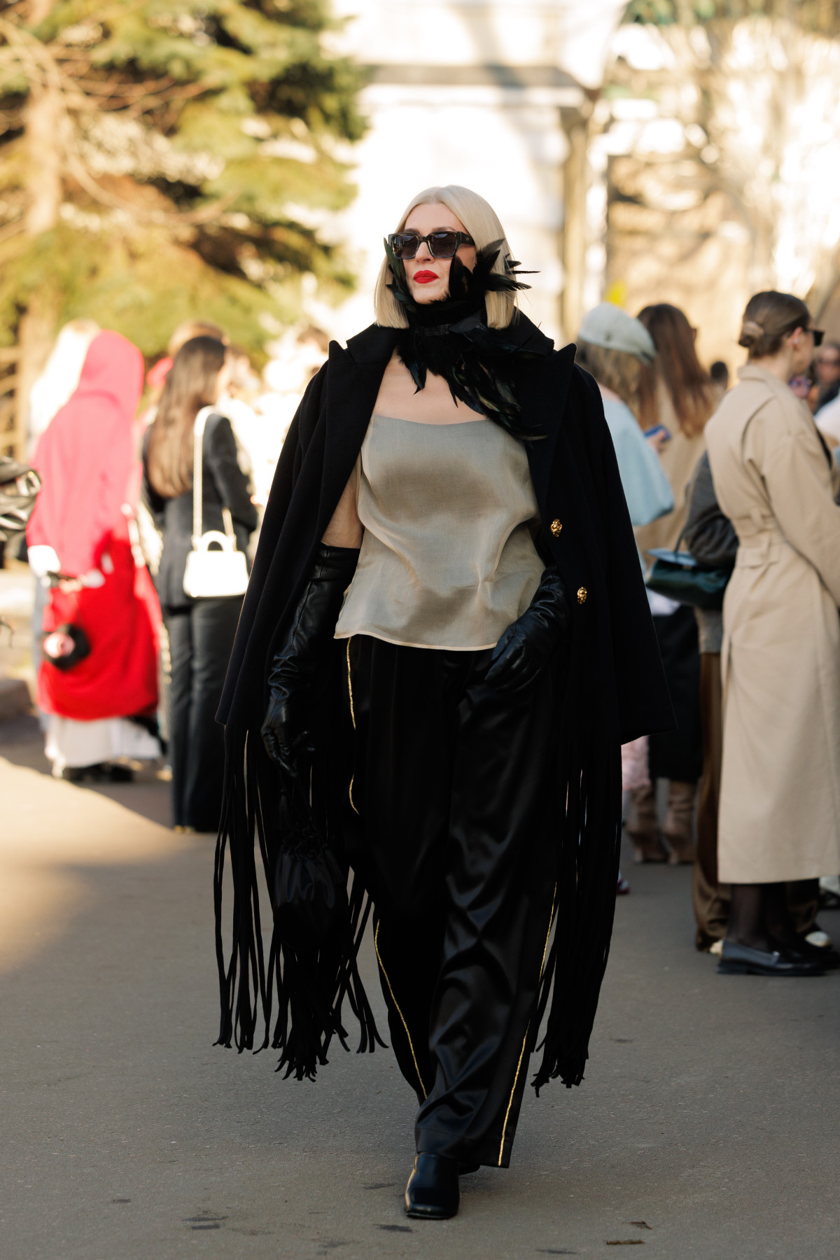 Вулична мода: образи відвідувачів третього дня Ukrainian Fashion Week осінньо-зимового сезону 2026/27
36