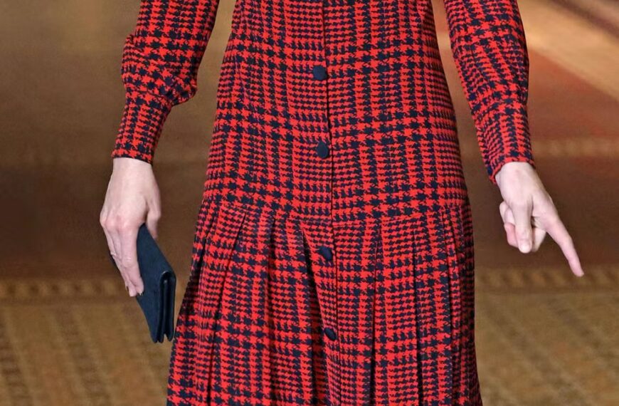 Принцеса Кейт повернула свою сукню Alessandra Rich із заниженою талією для виступу на День Святого Давида