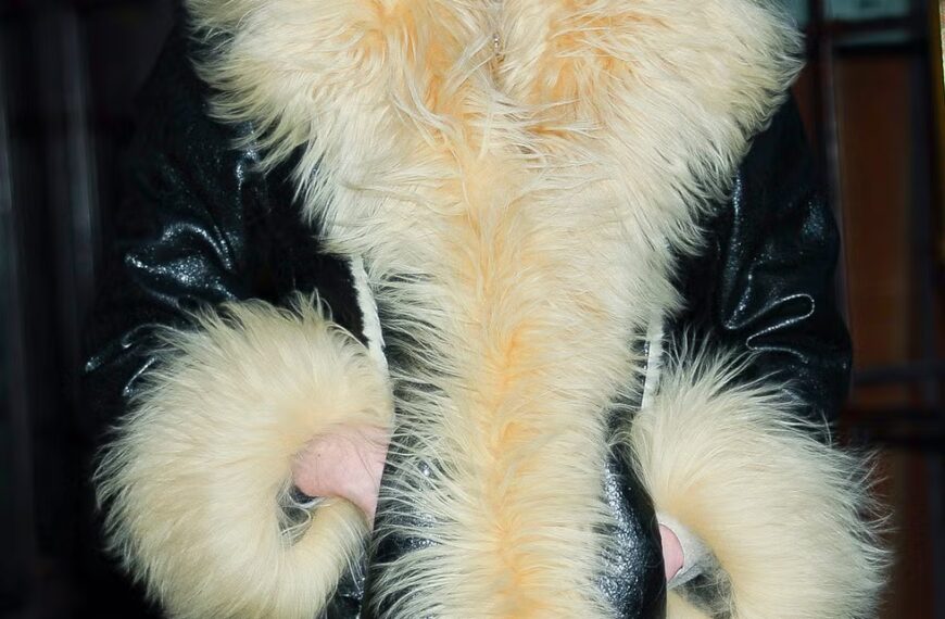 Шкіряно-хутряне пальто Ані Тейлор-Джой напрочуд доречне для весни