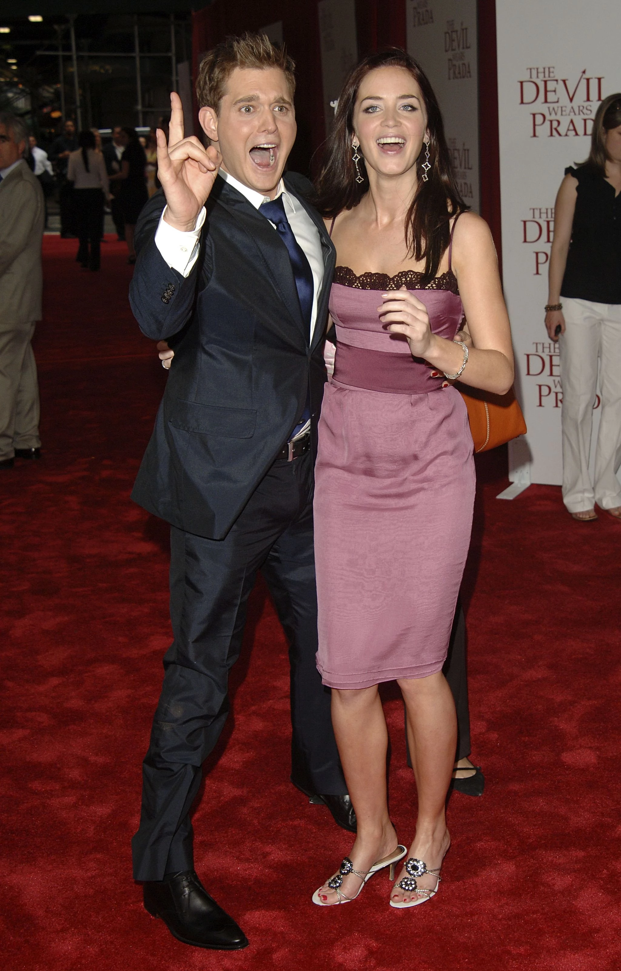 Майкл Бубле та Емілі Блант на прем’єрі фільму у Нью-Йорку10