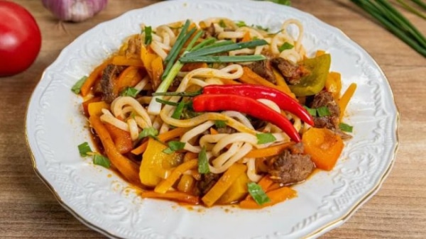 Лагман. Узбецька кухня.