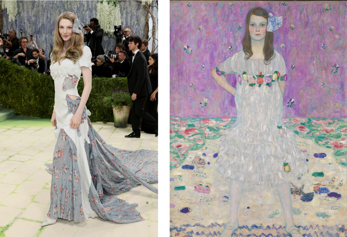Вигляд з Met Gala, натхненний шедеврами мистецтва