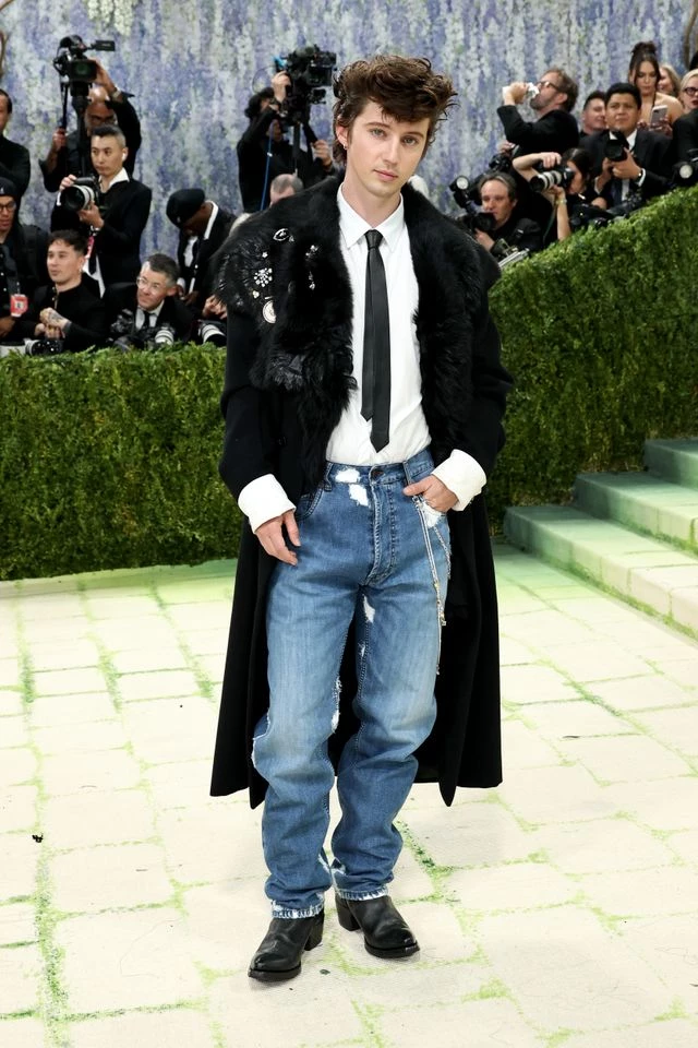 Трой Сіван на Met Gala 2026. Photo: Jamie McCarthy/Getty Images 8