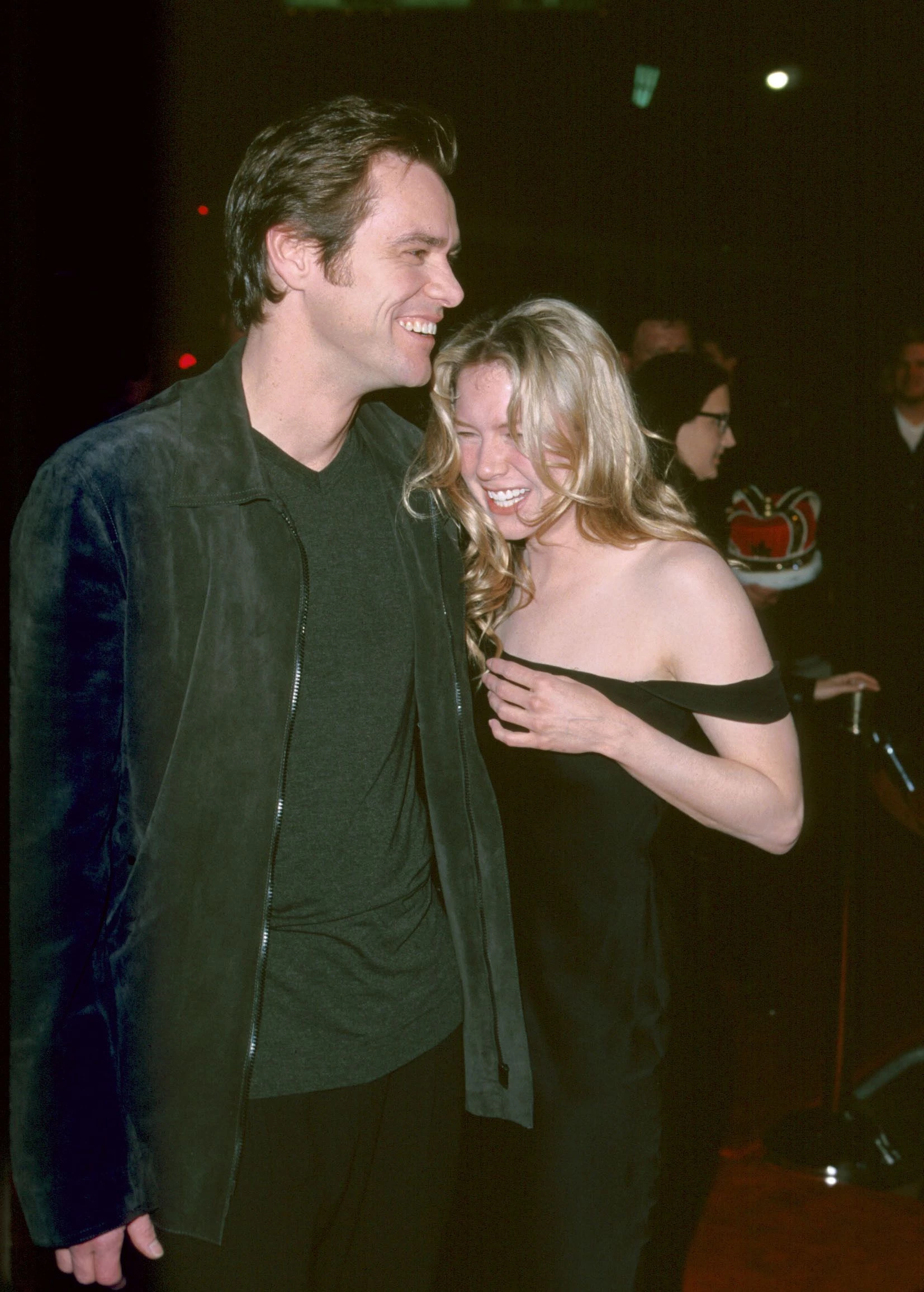 Джим Керрі та Рене Зеллвегер на прем’єрі фільму 13