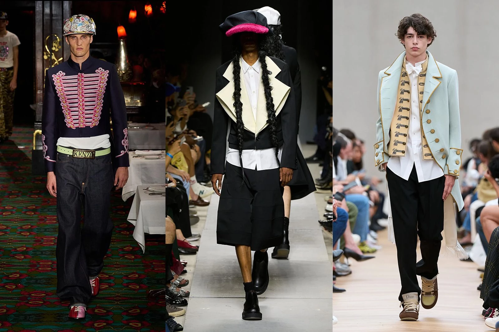 Kenzo, Comme des Garçons Homme Plus, Dior Homme8