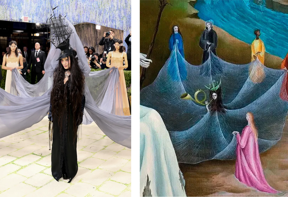 Вигляд з Met Gala, натхненний шедеврами мистецтва
5