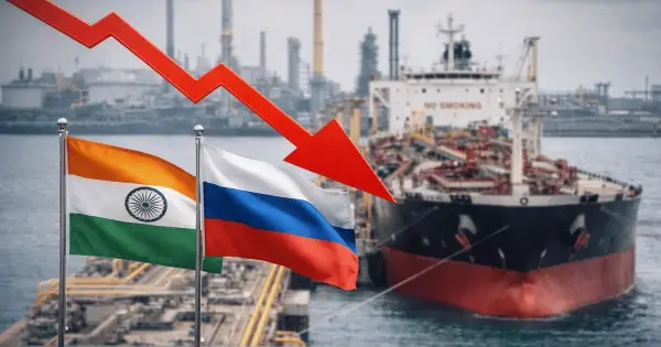 Індія побила рекорд: залежність від російської нафти зросла попри санкції США