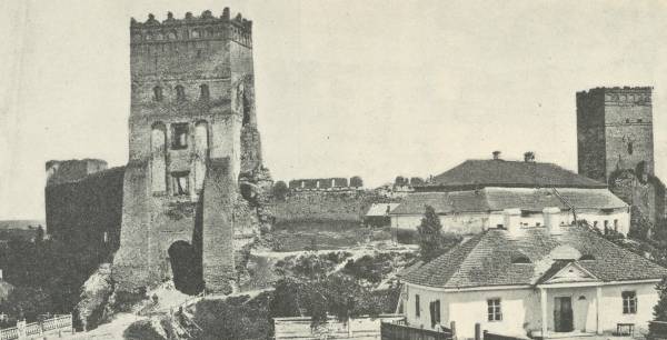 Луцький замок на початку ХХ століття. 1916 рік
