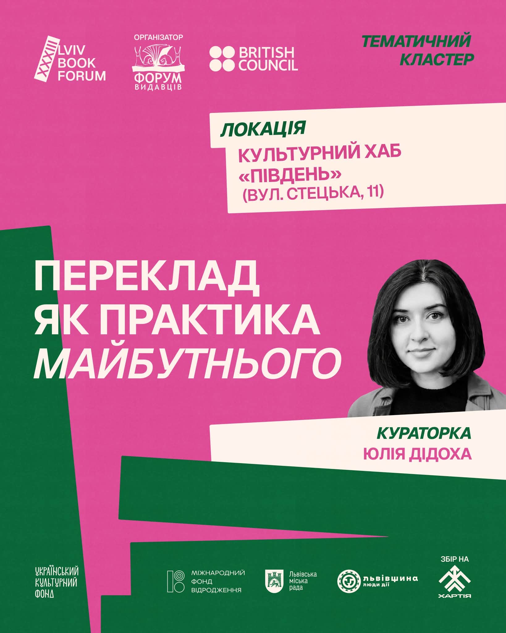 Якими будуть 8 тематичних кластерів на BookForum-20261