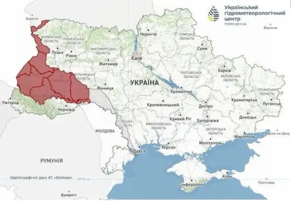  / &copy; Укргідрометцентр