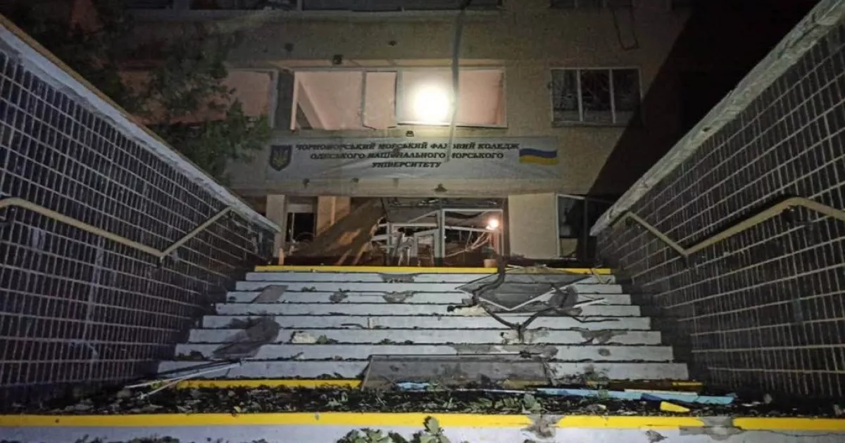 Масована комбінована атака на Одещину тривала понад сім годин: пошкоджені будинки та заклади освіти0
