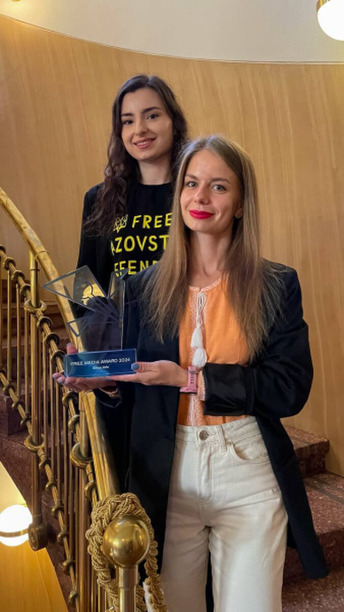 Команда Bihus.Info отримала міжнародну премію Free Media Awards 2024