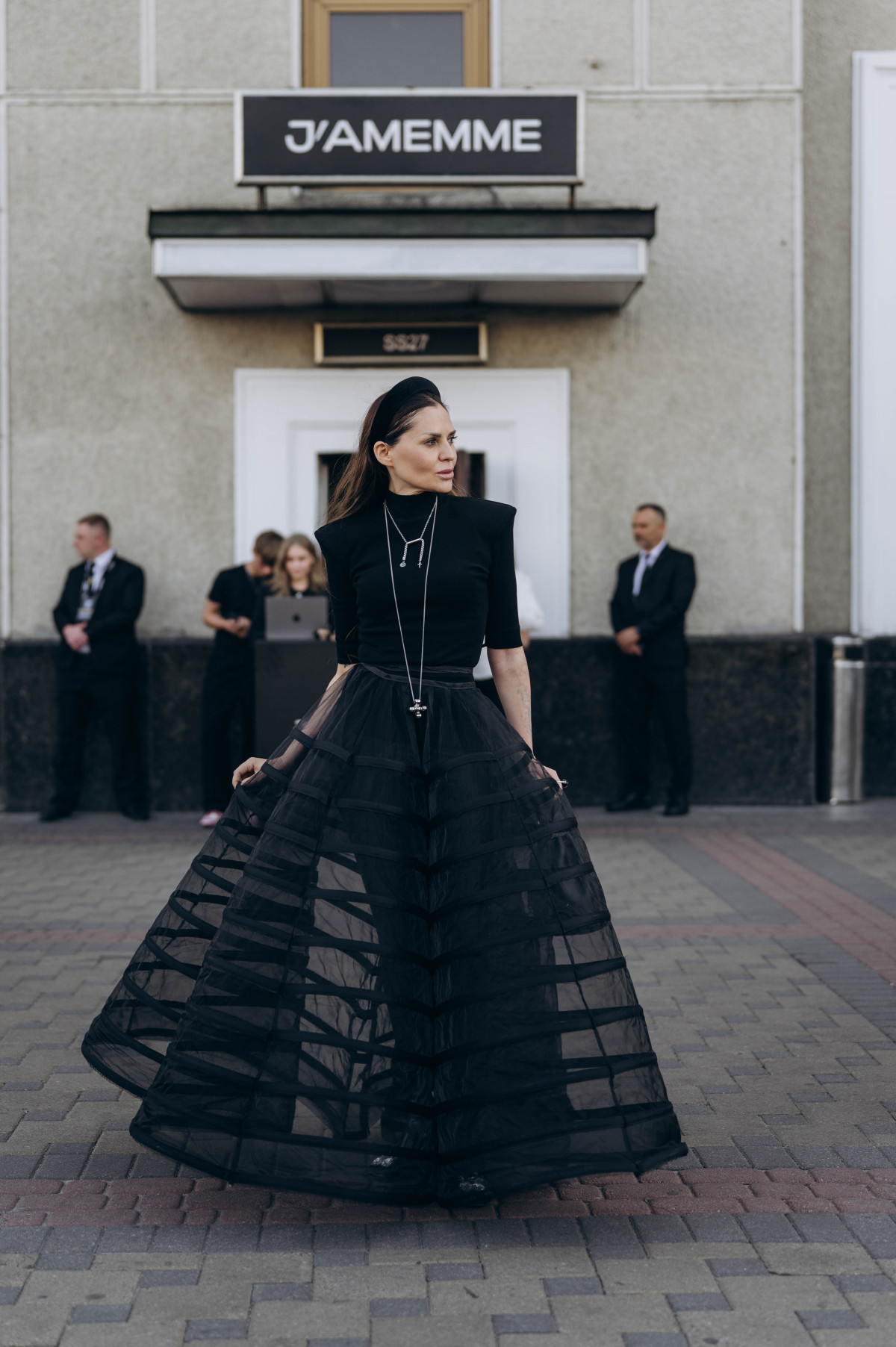 Найстильніші образи від гостей другого дня Ukainian fashion week сезону весна-літо — 202713