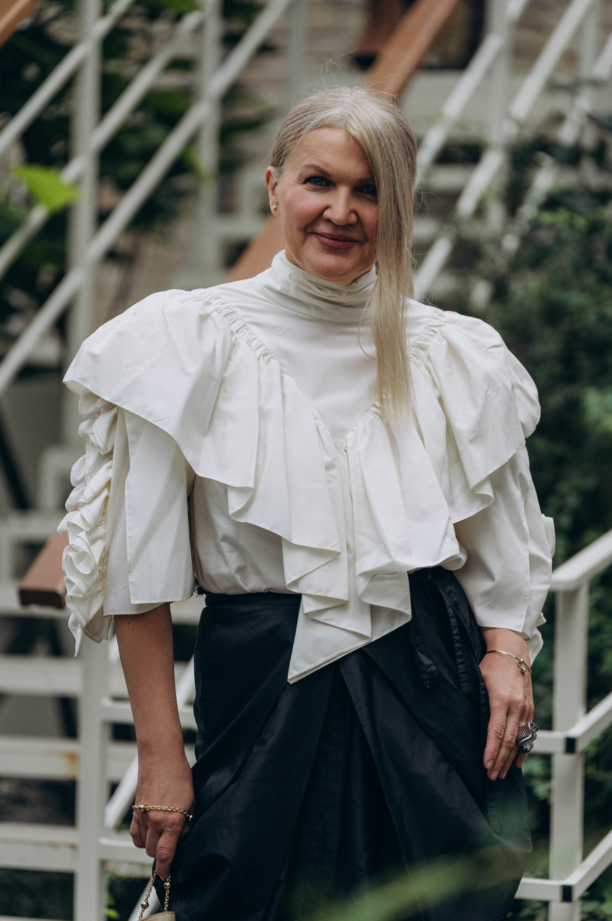 Найстильніші образи від гостей другого дня Ukainian fashion week сезону весна-літо — 202728