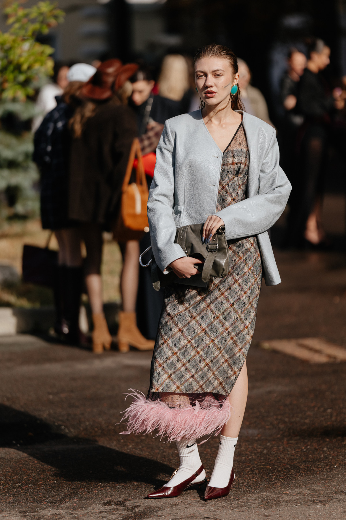 Найстильніші образи гостей п’ятого дня Ukrainian Fashion Week сезону весна-літо — 20276