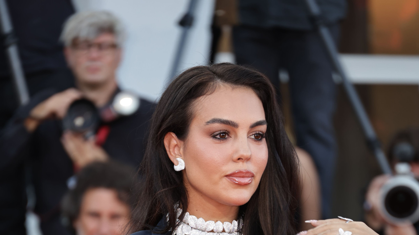 Перший вихід після весілля: Джорджина Родрігес у Gucci та діамантах на Венеційському кінофестивалі 20260