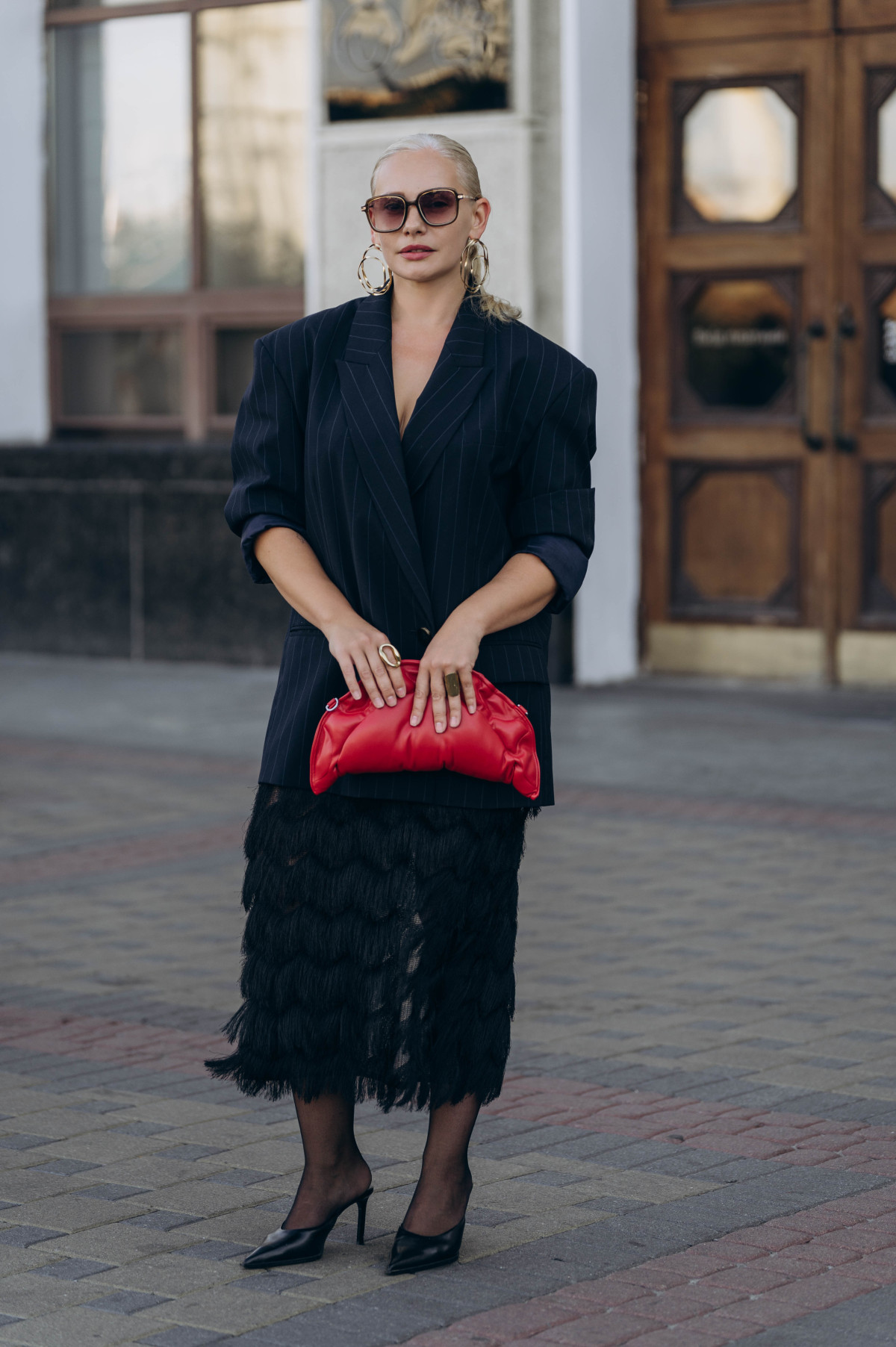 Найстильніші образи від гостей другого дня Ukainian fashion week сезону весна-літо — 20276