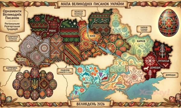 Писанки України: особливості розпису кожного регіону