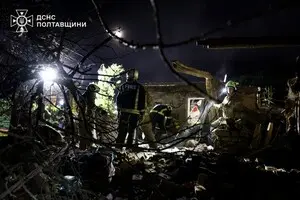 Наслідки російського удару на Полтавщині