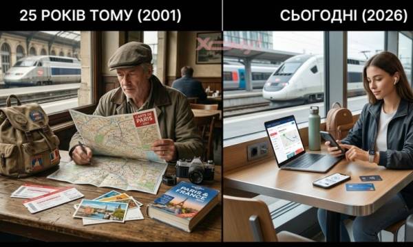 Мандрівки без паперових карт: еволюція туристичних зручностей за чверть століття